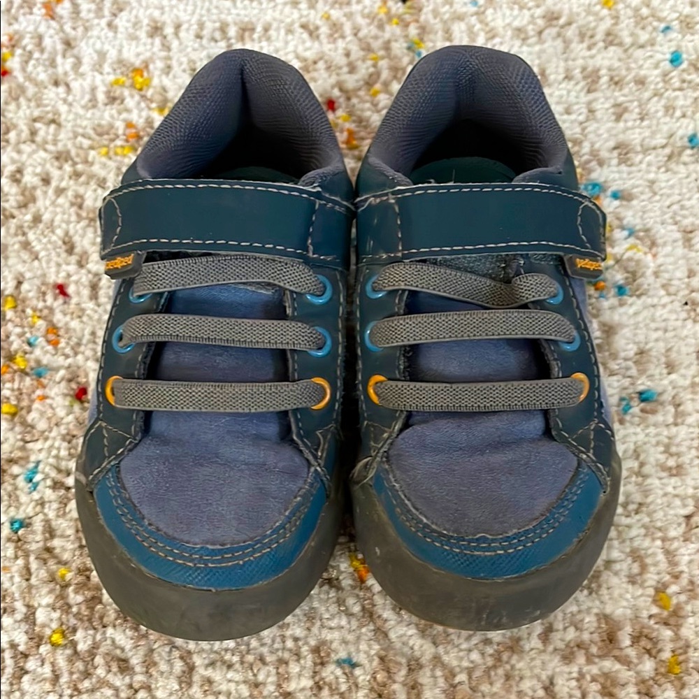 Pediped Kids Dani Flex Navy Blue Sneakers Velcro